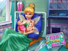 play Pixie Twins Birth - Free Game At Playpink.Com