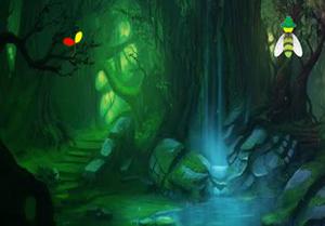 play Dark Green Fantasy Forest Escape