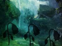play Dark Green Fantasy Forest Escape