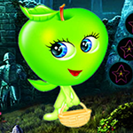 play Cute Green Apple Escape