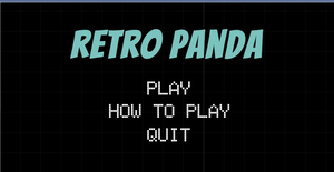Retro Panda 3D