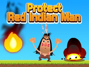 play Protect Red Indian Man