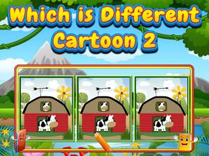 play Which Is Different Cartoon 2