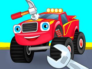 play Monster Truck Repairing