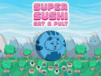 play Super Sushi Cat-A-Pult