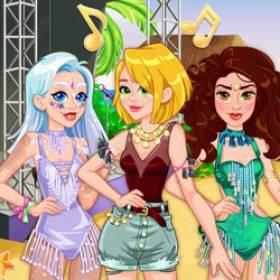 play Summer Fest Fashion Fun - Free Game At Playpink.Com