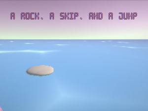 play A Rock, A Skip, And A Jump