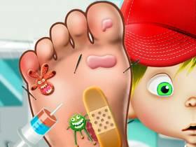 play Foot Treatment - Free Game At Playpink.Com