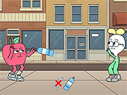 play Apple And Onion: Bottle Catch