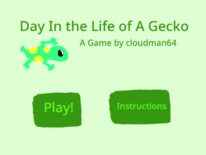 play Day In The Life Of A Gecko