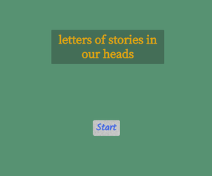 play Letters Of Stories In Our Heads