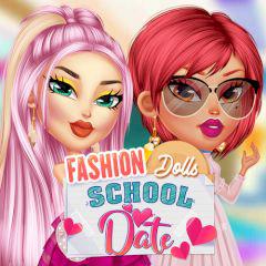 play Fashion Dolls School Date