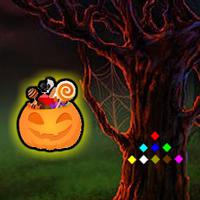 play Halloween Candy Forest Escape