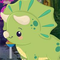 play G4K-Cartoon-Triceratops-Escape