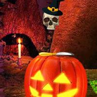 play Golden Halloween Pumpkin Escape