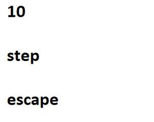 play 10 Step Escape