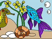 play Coloring Underwater World