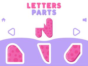 play Letters Parts