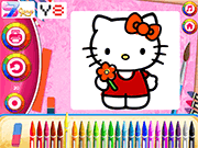 play Kitty Cat Coloring Book