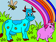 play Coloring Farm Pets