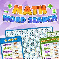 play Math Word Search
