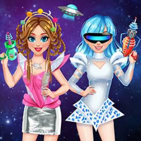 play Intergalactic Fashion Show - Free Game At Playpink.Com