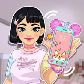 play Tomoko'S Kawaii Phone - Free Game At Playpink.Com