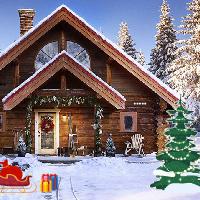 play Gfg Snowfall Christmas Cabin Escape