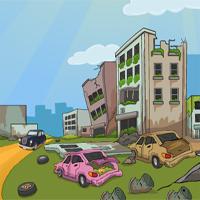 play Games2Jolly-Car-Escape-From-Dilapidated-Area