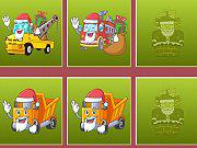 play Christmas Trucks Memory