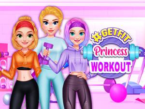 play #Getfit Princess Workout