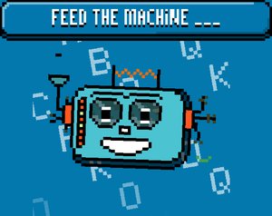 play Feed The Machine (Kids Spelling Game)