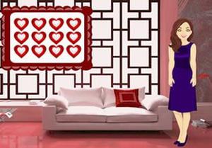 play Valentine Room Pretty Girl Escape