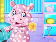 play Baby Hippo Bath Time