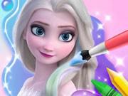 play Coloring Book For Elsa