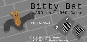 Bitty Bat And The 1000 Gates