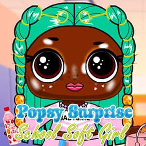 play Popsy Surprise School Soft Girl