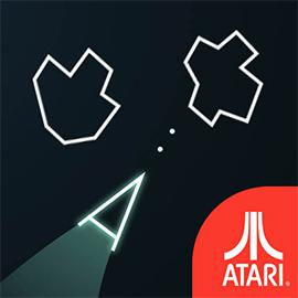 play Atari Asteroids