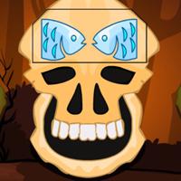 play G2M Brown Skull Forest Escape