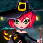 play Palani Scary Palace Witch Escape