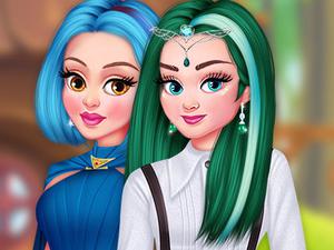 play Crazy Fantasy Hair Salon