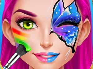 play Face Paint Party! Girls Salon