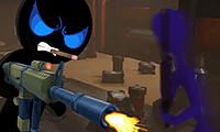 play Stickman Armed Assassin: Cold Space