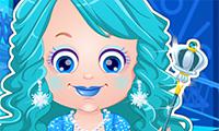 Baby Hazel: Ice Princess Dress Up