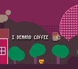 play I Demand Coffee