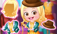 play Baby Hazel: Dressmaker Dress-Up