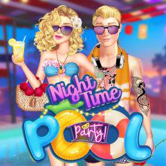 play Nighttime Pool Party