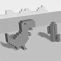 play T-Rex Run 3D