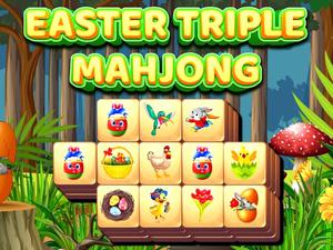 play Easter Triple Mahjong