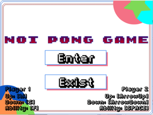 play Not Pong Game